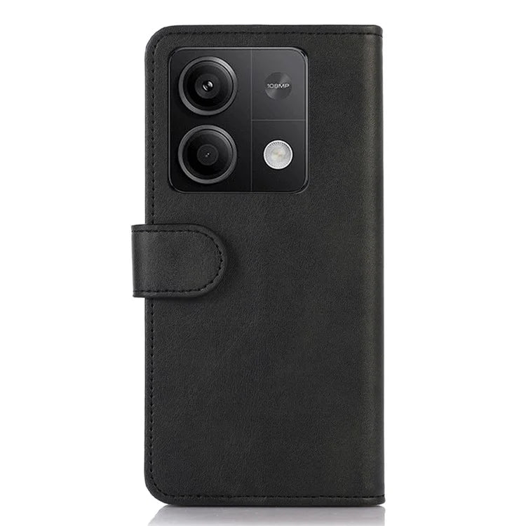 For Xiaomi Redmi Note 13 5G / 13 5G (China) Case Cowhide Texture Shockproof Phone Cover Wallet