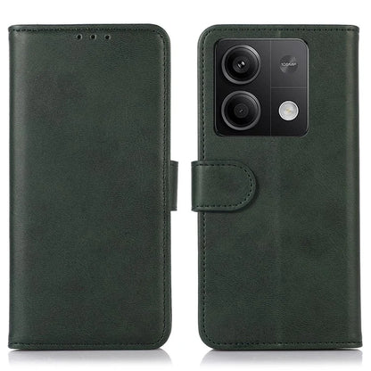 For Xiaomi Redmi Note 13 5G / 13 5G (China) Case Cowhide Texture Shockproof Phone Cover Wallet
