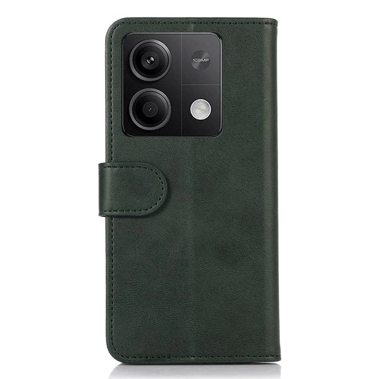 For Xiaomi Redmi Note 13 5G / 13 5G (China) Case Cowhide Texture Shockproof Phone Cover Wallet