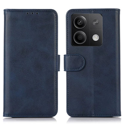 For Xiaomi Redmi Note 13 5G / 13 5G (China) Case Cowhide Texture Shockproof Phone Cover Wallet