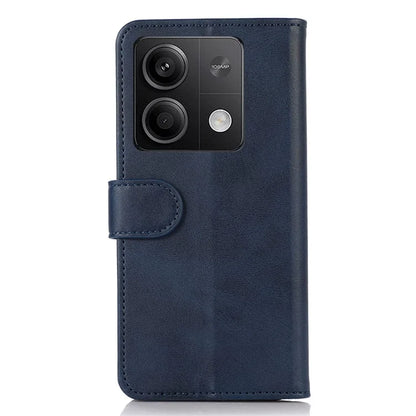 For Xiaomi Redmi Note 13 5G / 13 5G (China) Case Cowhide Texture Shockproof Phone Cover Wallet