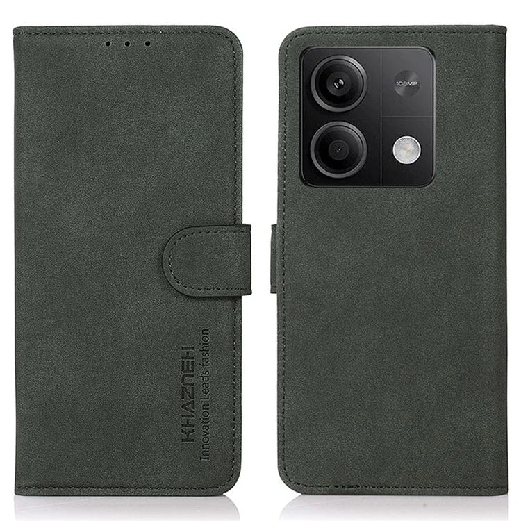 KHAZNEH For Xiaomi Redmi Note 13 5G/13 5G (China) Case PU Leather Wallet Stand Phone Protector
