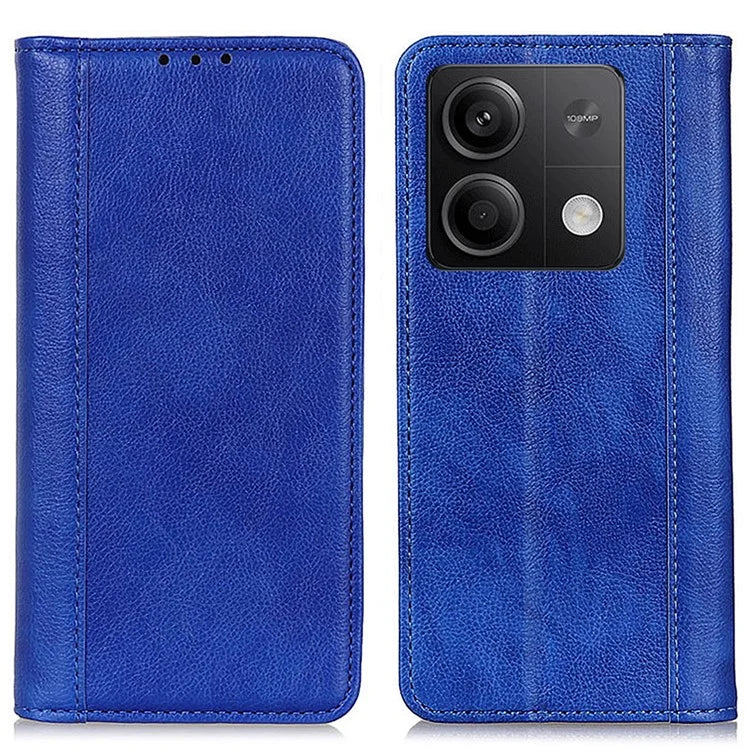 For Xiaomi Redmi Note 13 5G / 13 5G (China) Case Stand Split Leather Magnetic Cell Phone Cover