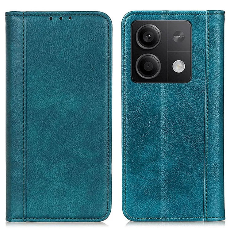 For Xiaomi Redmi Note 13 5G / 13 5G (China) Case Stand Split Leather Magnetic Cell Phone Cover