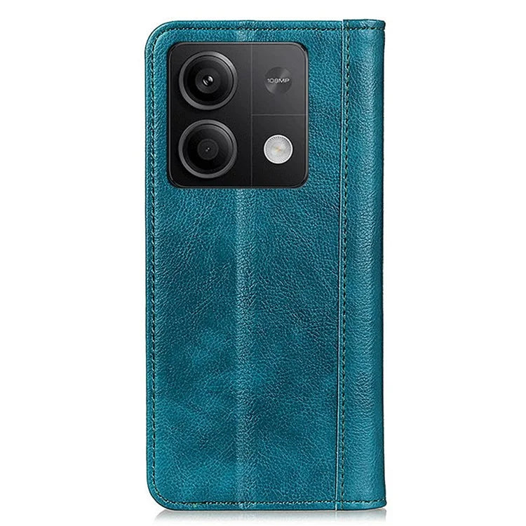For Xiaomi Redmi Note 13 5G / 13 5G (China) Case Stand Split Leather Magnetic Cell Phone Cover
