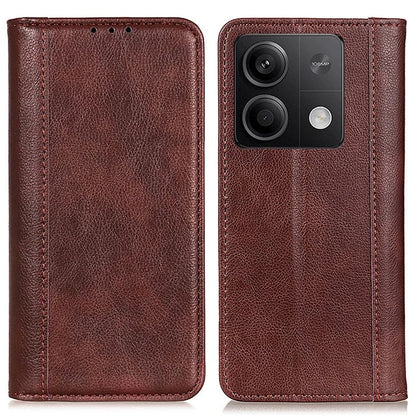 For Xiaomi Redmi Note 13 5G / 13 5G (China) Case Stand Split Leather Magnetic Cell Phone Cover