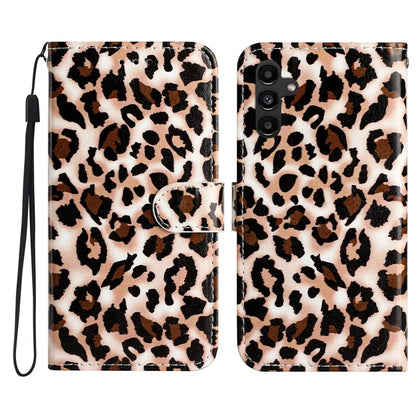 For Samsung Galaxy A35 5G Magnetic Case Pattern Printing PU Leather  Phone Stand Cover