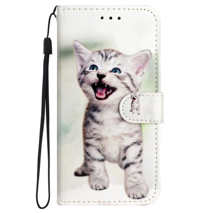 For Samsung Galaxy A35 5G Magnetic Case Pattern Printing PU Leather Phone Stand Cover