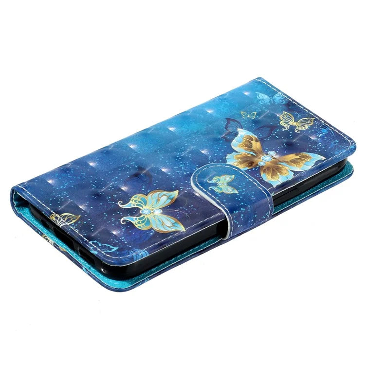 For Samsung Galaxy A35 5G Case 3D Pattern Print Leather Wallet Cellphone Cover