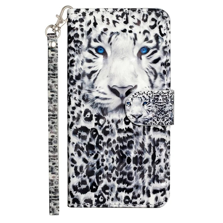 For Samsung Galaxy A35 5G Case 3D Pattern Print Leather Wallet Cellphone Cover