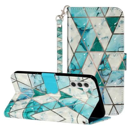 For Samsung Galaxy A35 5G Case 3D Pattern Print Leather Wallet Cellphone Cover