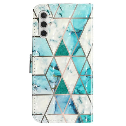 For Samsung Galaxy A35 5G Case 3D Pattern Print Leather Wallet Cellphone Cover