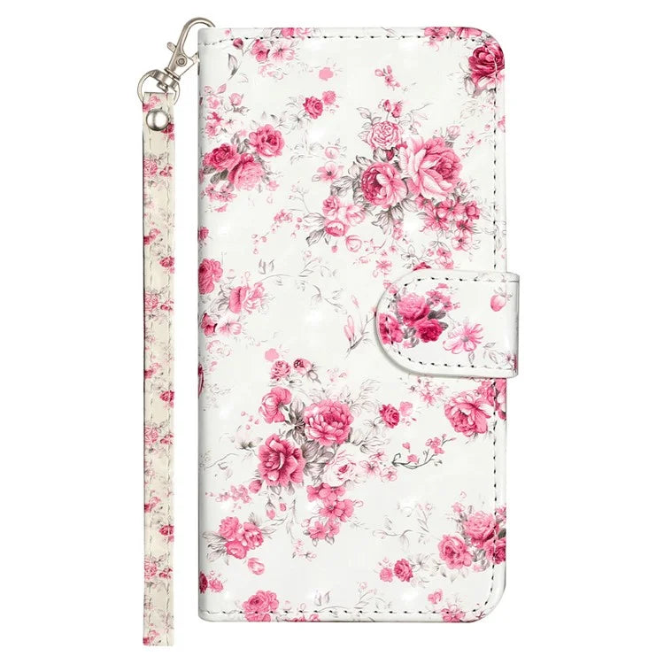For Samsung Galaxy A35 5G Case 3D Pattern Print Leather Wallet Cellphone Cover