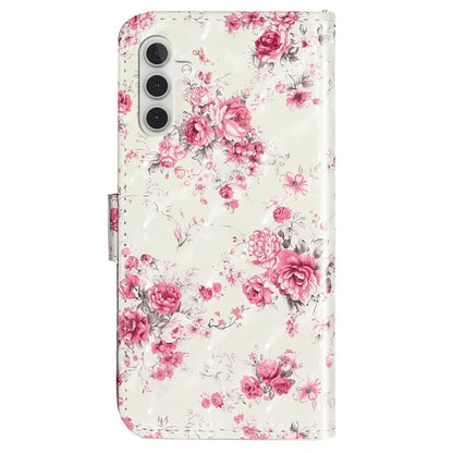 For Samsung Galaxy A35 5G Case 3D Pattern Print Leather Wallet Cellphone Cover