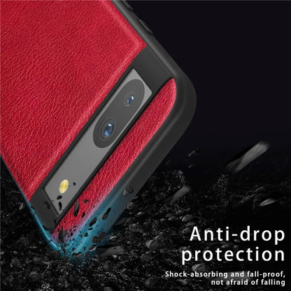 For Google Pixel 8a Retro Phone Case PU Leather+TPU+PC Cell Phone Cover