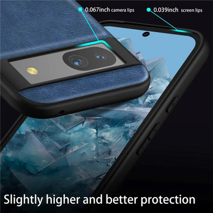 For Google Pixel 8a Retro Phone Case PU Leather+TPU+PC Cell Phone Cover
