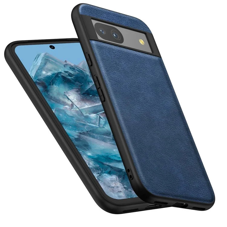 For Google Pixel 8a Retro Phone Case PU Leather+TPU+PC Cell Phone Cover