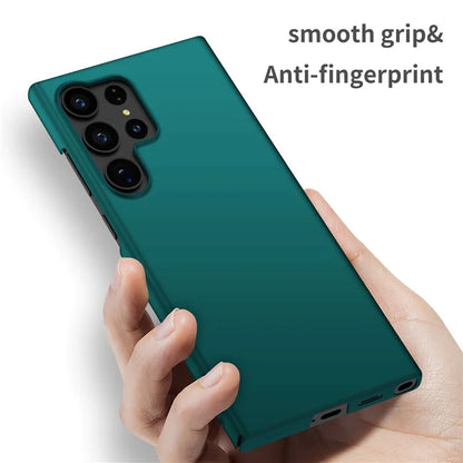 Cell Phone Cover for Samsung Galaxy S24 Ultra Shockproof PC Case Anti-Scratch Phone Shell