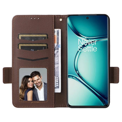 For OnePlus Ace 2 Pro 5G Phone Case PU Leather Flip Folio Wallet Cover