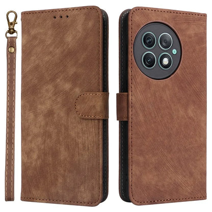 For OnePlus Ace 2 Pro 5G RFID Blocking Wallet Cell Phone Case PU Leather Shell with Strap