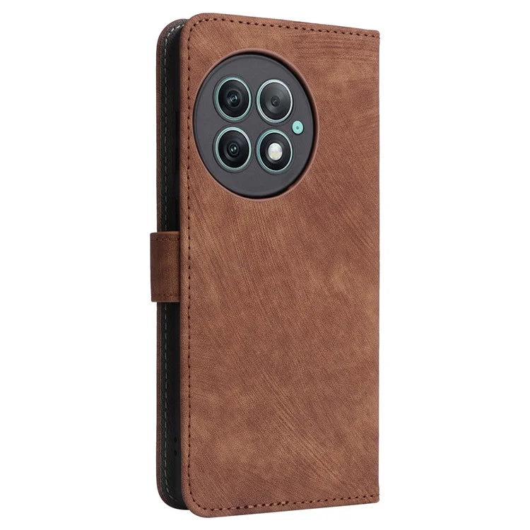 For OnePlus Ace 2 Pro 5G RFID Blocking Wallet Cell Phone Case PU Leather Shell with Strap
