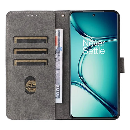 For OnePlus Ace 2 Pro 5G RFID Blocking Wallet Cell Phone Case PU Leather Shell with Strap