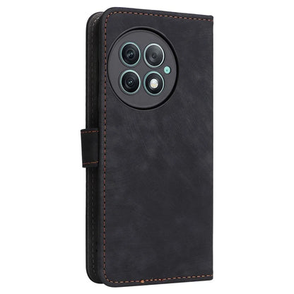 For OnePlus Ace 2 Pro 5G RFID Blocking Wallet Cell Phone Case PU Leather Shell with Strap