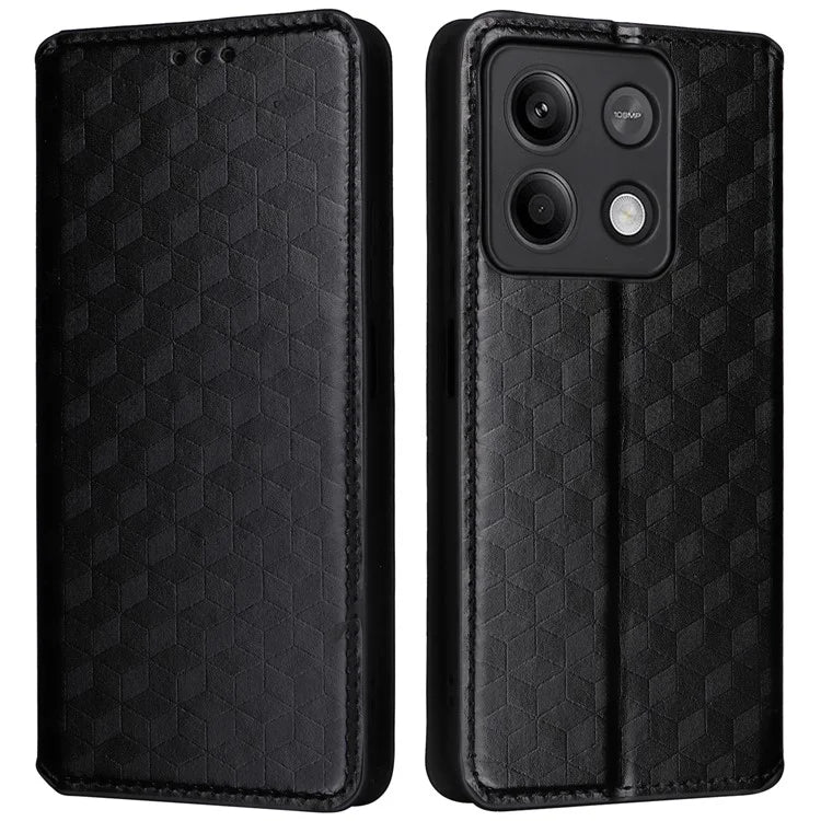 For Xiaomi Redmi Note 13 Pro 5G / Poco X6 5G Cell Phone Case Imprinted Magnetic Closing Cover with Wallet