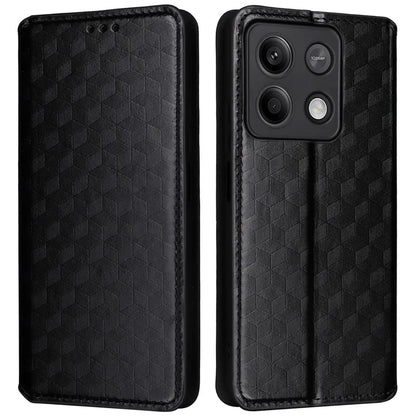 For Xiaomi Redmi Note 13 Pro 5G / Poco X6 5G Cell Phone Case Imprinted Magnetic Closing Cover with Wallet