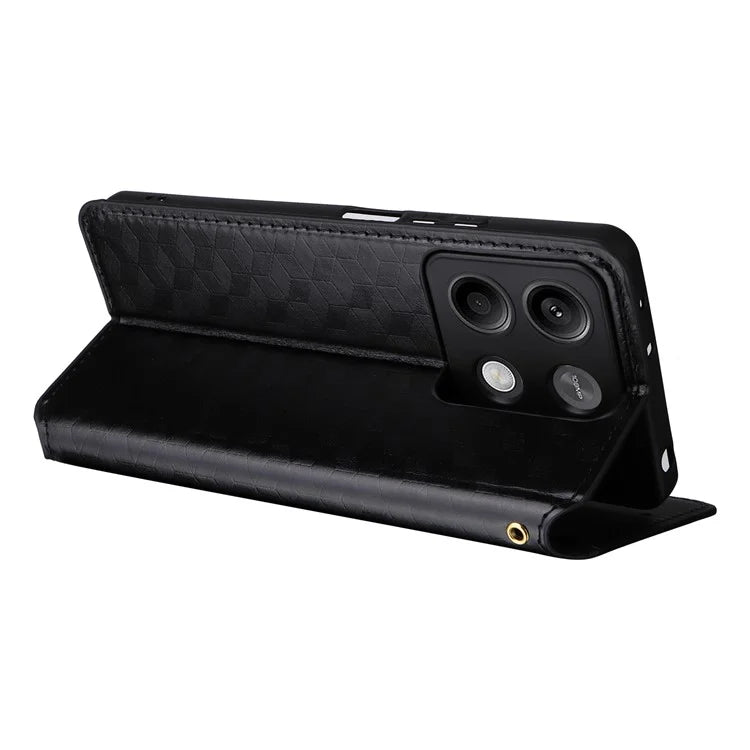 For Xiaomi Redmi Note 13 Pro 5G / Poco X6 5G Cell Phone Case Imprinted Magnetic Closing Cover with Wallet