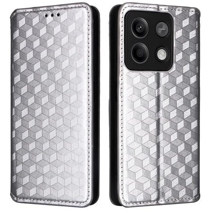For Xiaomi Redmi Note 13 Pro 5G / Poco X6 5G Cell Phone Case Imprinted Magnetic Closing Cover with Wallet