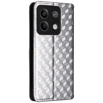 For Xiaomi Redmi Note 13 Pro 5G / Poco X6 5G Cell Phone Case Imprinted Magnetic Closing Cover with Wallet