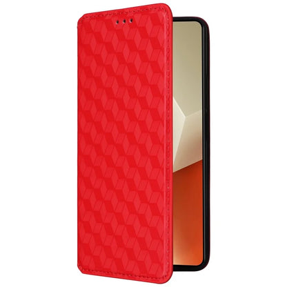 For Xiaomi Redmi Note 13 Pro 5G / Poco X6 5G Cell Phone Case Imprinted Magnetic Closing Cover with Wallet