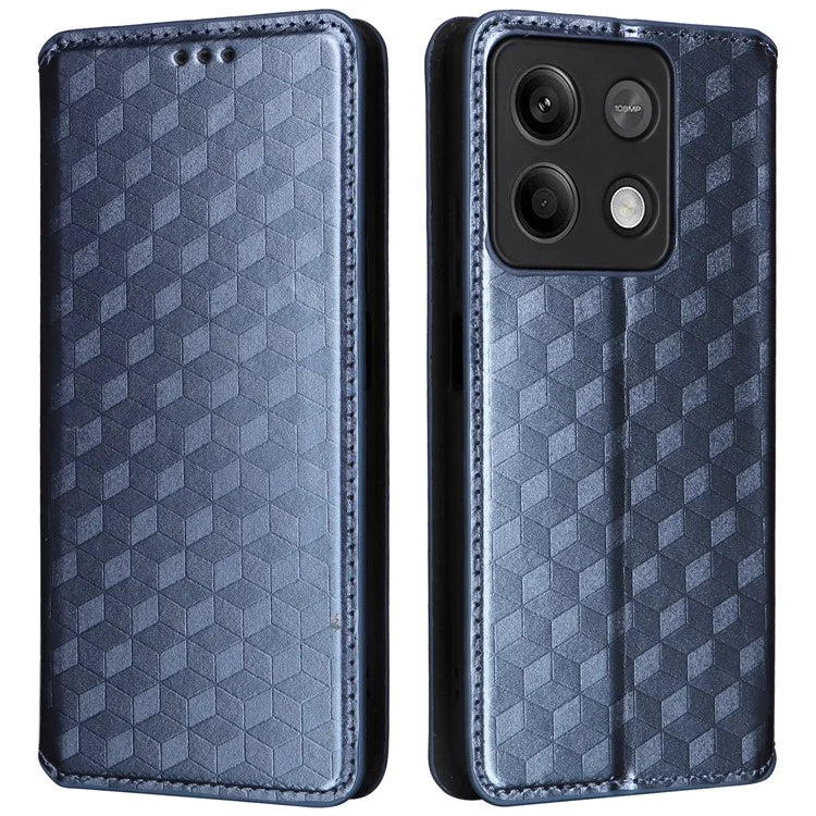 For Xiaomi Redmi Note 13 Pro 5G / Poco X6 5G Cell Phone Case Imprinted Magnetic Closing Cover with Wallet