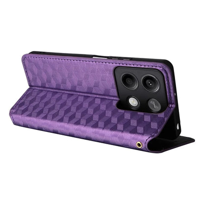 For Xiaomi Redmi Note 13 Pro 5G / Poco X6 5G Cell Phone Case Imprinted Magnetic Closing Cover with Wallet