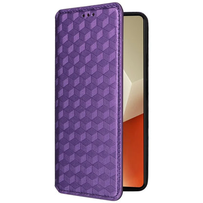 For Xiaomi Redmi Note 13 Pro 5G / Poco X6 5G Cell Phone Case Imprinted Magnetic Closing Cover with Wallet