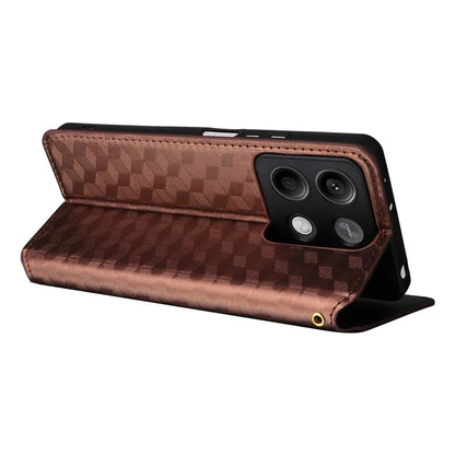 For Xiaomi Redmi Note 13 Pro 5G / Poco X6 5G Cell Phone Case Imprinted Magnetic Closing Cover with Wallet