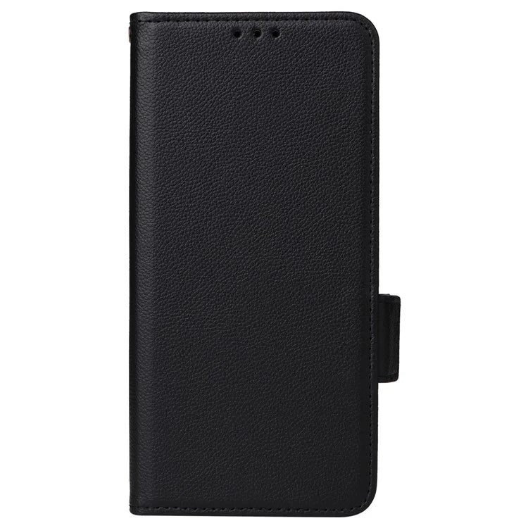 For Xiaomi Redmi Note 13 Pro 5G / Poco X6 5G Cell Phone Case Litchi Texture Leather Cover with Strap
