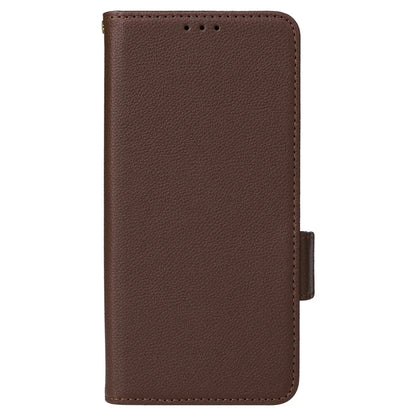 For Xiaomi Redmi Note 13 Pro 5G / Poco X6 5G Cell Phone Case Litchi Texture Leather Cover with Strap