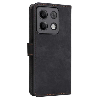 For Xiaomi Redmi Note 13 Pro 5G / Poco X6 5G Cell Phone Case RFID Blocking Wallet Leather Cover with Strap