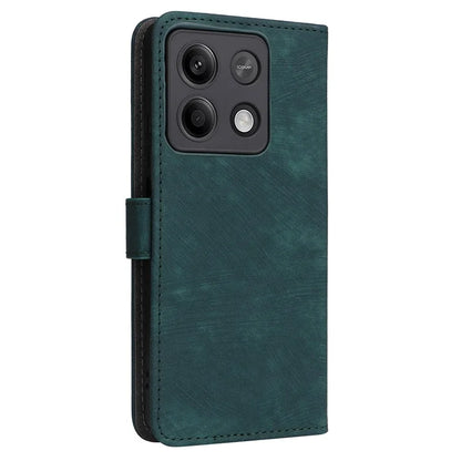 For Xiaomi Redmi Note 13 Pro 5G / Poco X6 5G Cell Phone Case RFID Blocking Wallet Leather Cover with Strap