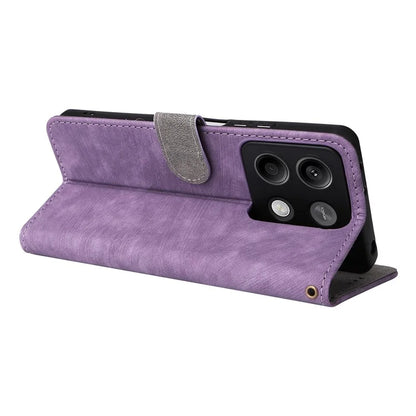 For Xiaomi Redmi Note 13 Pro 5G / Poco X6 5G Cell Phone Case RFID Blocking Wallet Leather Cover with Strap