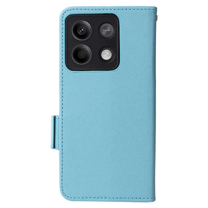 For Xiaomi Redmi Note 13 5G Cover Leather Wallet Stand Cell Phone Case with Strap
