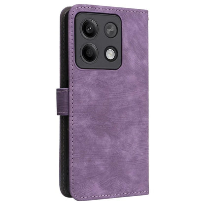 For Xiaomi Redmi Note 13 5G Cell Phone Case RFID Blocking Protective Cover with Strap