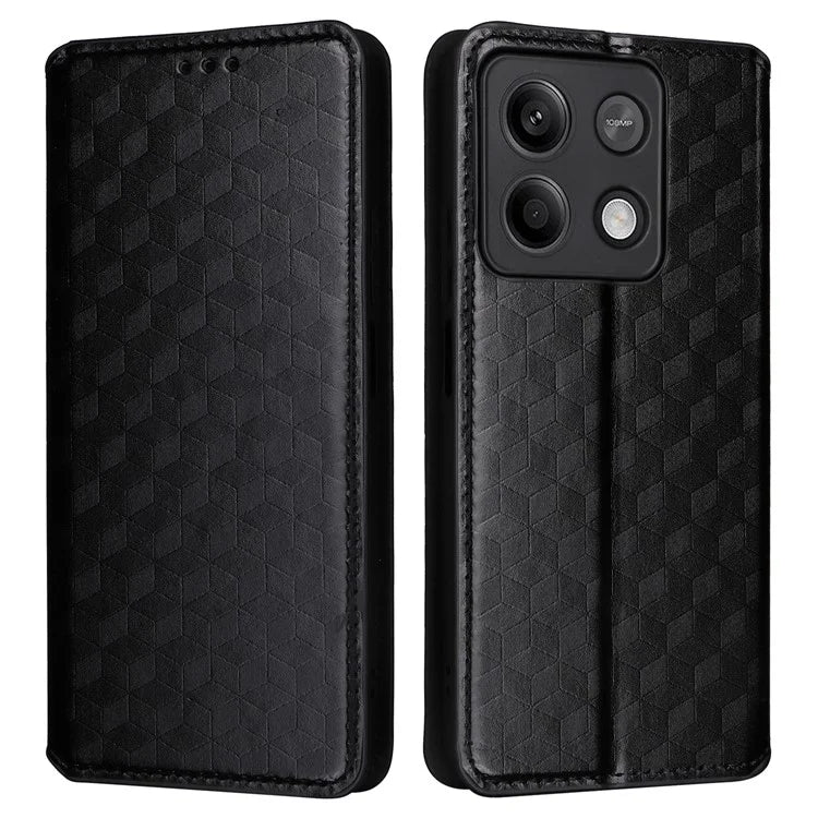 For Xiaomi Redmi Note 13 5G Cover Magnetic Closing Leather Wallet Cell Phone Case
