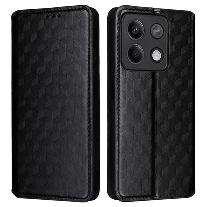 For Xiaomi Redmi Note 13 5G Cover Magnetic Closing Leather Wallet Cell Phone Case