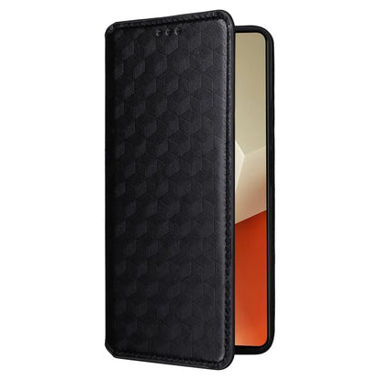For Xiaomi Redmi Note 13 5G Cover Magnetic Closing Leather Wallet Cell Phone Case