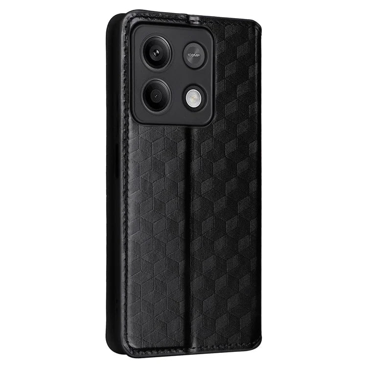 For Xiaomi Redmi Note 13 5G Cover Magnetic Closing Leather Wallet Cell Phone Case