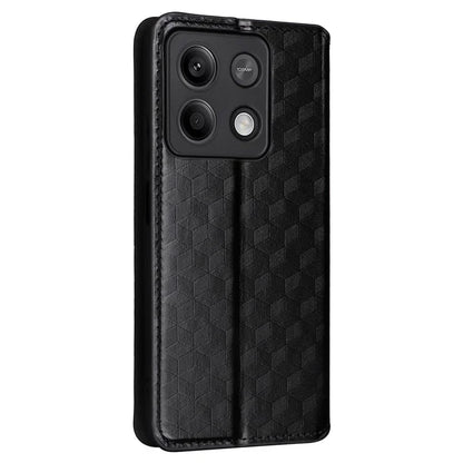 For Xiaomi Redmi Note 13 5G Cover Magnetic Closing Leather Wallet Cell Phone Case