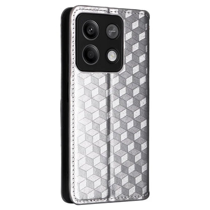 For Xiaomi Redmi Note 13 5G Cover Magnetic Closing Leather Wallet Cell Phone Case